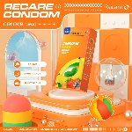 Презервативи Recare Color Fruit Flavour Condoms 12 шт, аромати: м'ята, банан, полуниця - мініатюра 5