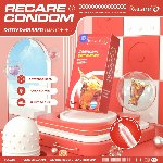 Презервативи Recare Cola Dotted&Ribbed Condoms 12 шт, з пухирцями та ребрами, аромат: Кола - мініатюра 5