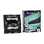 Презервативи Holographic Recare Classic Condoms 3 шт, класичні - мініатюра 1