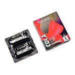 Презервативи Holographic Recare Cola Dotted&Ribbed Condoms 3 шт, з пухирцями і ребрами, аромат: Кола - мініатюра 2