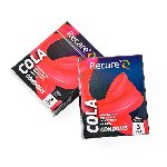 Презервативи Holographic Recare Cola Dotted&Ribbed Condoms 3 шт, з пухирцями і ребрами, аромат: Кола - мініатюра 3