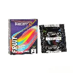 Презервативи Holographic Recare Fruit Flavour Condoms 3 шт, аромати: м'ята, банан, полуниця - мініатюра 1