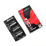 Презервативи Holographic Recare Cola Dotted&Ribbed Condoms 12шт, з пухирцями і ребрами, аромат: Кола - мініатюра 2