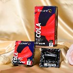 Презервативи Holographic Recare Cola Dotted&Ribbed Condoms 12шт, з пухирцями і ребрами, аромат: Кола - мініатюра 4