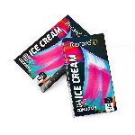 Презервативи Holographic Recare Ice Cream Big Dotted Condoms 12 шт, з пухирцями, аромат: морозиво - мініатюра 4