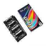 Презервативи Holographic Recare Fruit Flavour Condoms 12 шт, аромати: м'ята, банан, полуниця - мініатюра 2