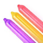 Презервативи Holographic Recare Fruit Flavour Condoms 12 шт, аромати: м'ята, банан, полуниця - мініатюра 3