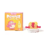 Насадка на член Recare Pink Monster Spike Condom (презерватив з кульками та вусиками) - мініатюра 1