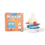 Насадка на член Recare Blue Monster Spike Condom (презерватив з вусиками та спіраллю шипів) - мініатюра 1