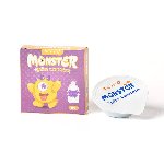 Насадка на член Recare Yellow Monster Spike Condom (презерватив з рядами пухирців та шипів) - мініатюра 3