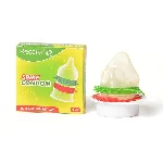 Насадка на член Recare Spike Condom Green (презерватив з рядами шипів) - мініатюра 1