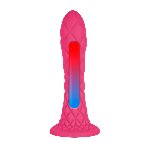 Фалоімітатор SilexD Fantasy Liquid Silicone Dreamy 7in Pink - мініатюра 8