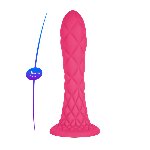 Фалоімітатор SilexD Fantasy Liquid Silicone Dreamy 7in Pink - мініатюра 5