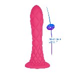 Фалоімітатор SilexD Fantasy Liquid Silicone Dreamy 7in Pink - мініатюра 7