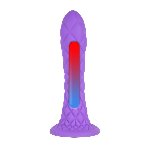 Фалоімітатор SilexD Fantasy Liquid Silicone Dreamy 7in Purple - мініатюра 8