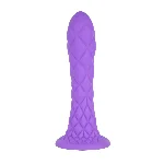 Фалоімітатор SilexD Fantasy Liquid Silicone Dreamy 7in Purple - мініатюра 1