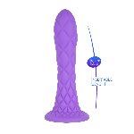 Фалоімітатор SilexD Fantasy Liquid Silicone Dreamy 7in Purple - мініатюра 7