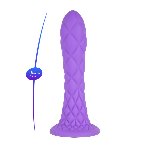 Фалоімітатор SilexD Fantasy Liquid Silicone Dreamy 7in Purple - мініатюра 5