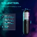 Смарт-мастурбатор Kaotik Labs The Shockwave, режим edging, імітація фрикцій - мініатюра 9