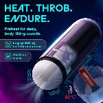 Смарт-мастурбатор Kaotik Labs The Cocoon, режим edging, пульсації, підігрів до 42 °C - мініатюра 18