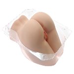 Мастурбатор-попа Naked Factory HANNAH, вагіна + анус, дуже реалістичний, наскрізний - мініатюра 7