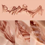 Мастурбатор-торс Naked Factory JESSICA B TYPE, природні груди, дуже реалістичний, наскрізний - мініатюра 5