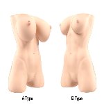 Мастурбатор-торс Naked Factory JESSICA B TYPE, природні груди, дуже реалістичний, наскрізний - мініатюра 10
