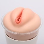 Мастурбатор-вагіна Naked Factory Cup Sleeve V–1, наскрізний - мініатюра 6