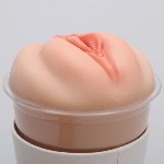 Мастурбатор-вагіна Naked Factory Cup Sleeve V–2, наскрізний - мініатюра 6