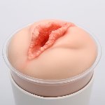 Мастурбатор-вагіна Naked Factory Cup Sleeve V–3, наскрізний - мініатюра 5