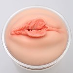 Мастурбатор-вагіна Naked Factory Cup Sleeve V–4, наскрізний - мініатюра 3
