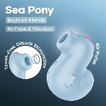 Вакуумний кліторальний стимулятор Satisfyer Sea Pony - мініатюра 6