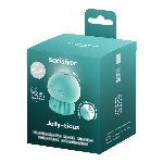 Вакуумний кліторальний стимулятор Satisfyer Jelly-cious Green - мініатюра 5