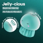 Вакуумний кліторальний стимулятор Satisfyer Jelly-cious Green - мініатюра 6