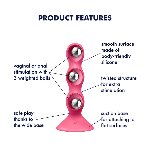 Анальний стимулятор-намистини Satisfyer Triple Ball-R Red - мініатюра 4
