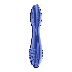 Двосторонній скляний дилдо Satisfyer Dazzling Crystal 2 Blue - мініатюра 2