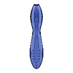 Двосторонній скляний дилдо Satisfyer Dazzling Crystal 2 Blue - мініатюра 3