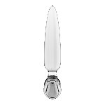 Тристоронній скляний дилдо Satisfyer Triple Crystal 1 Transparent - мініатюра 4