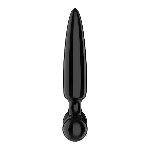 Тристоронній скляний дилдо Satisfyer Triple Crystal 1 Black - мініатюра 4