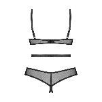 Боді Obsessive Euridia crotchless teddy XS/S - мініатюра 5