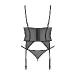 Корсет Obsessive Euridia corset & tanga M/L - мініатюра 5