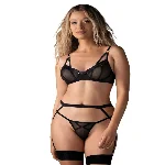 Комплект Obsessive Euridia 3-pcs set M/L - мініатюра 1