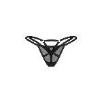 Трусики Obsessive Euridia thong M/L - мініатюра 3