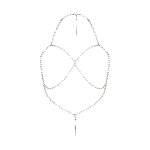 Прикраса на груди Obsessive Lyxa jewelry cupless bra - мініатюра 2