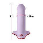 Фалоімітатор Fun Factory AMOR Purple, довжина 14,6 см, діаметр 3,7 см, вигнутий - мініатюра 3
