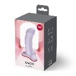 Фалоімітатор Fun Factory AMOR Purple, довжина 14,6 см, діаметр 3,7 см, вигнутий - мініатюра 9