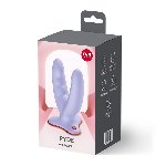 Подвійний фалоімітатор Fun Factory RYDE Purple, гнучкі стовбури, присоска - мініатюра 7
