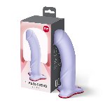 Фалоімітатор Fun Factory THE BOSS STUB Purple, реалістична текстура, довжина 17,9 см, діаметр 4,1см - мініатюра 5