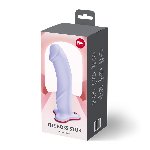 Фалоімітатор Fun Factory THE BOSS STUB Purple, реалістична текстура, довжина 17,9 см, діаметр 4,1см - мініатюра 6