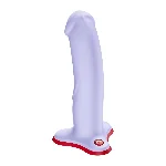 Фалоімітатор Fun Factory THE BOSS STUB Purple, реалістична текстура, довжина 17,9 см, діаметр 4,1см - мініатюра 1